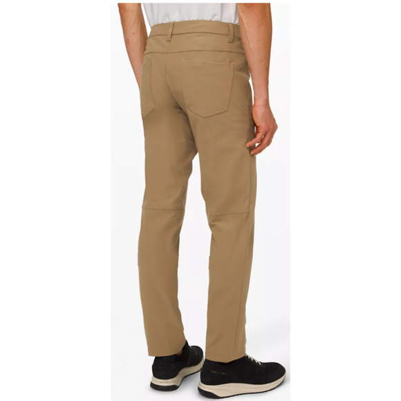 Lululemon Men's ABC Pant Classic Fit Beige Size 28x34 - Picture 4 of 6